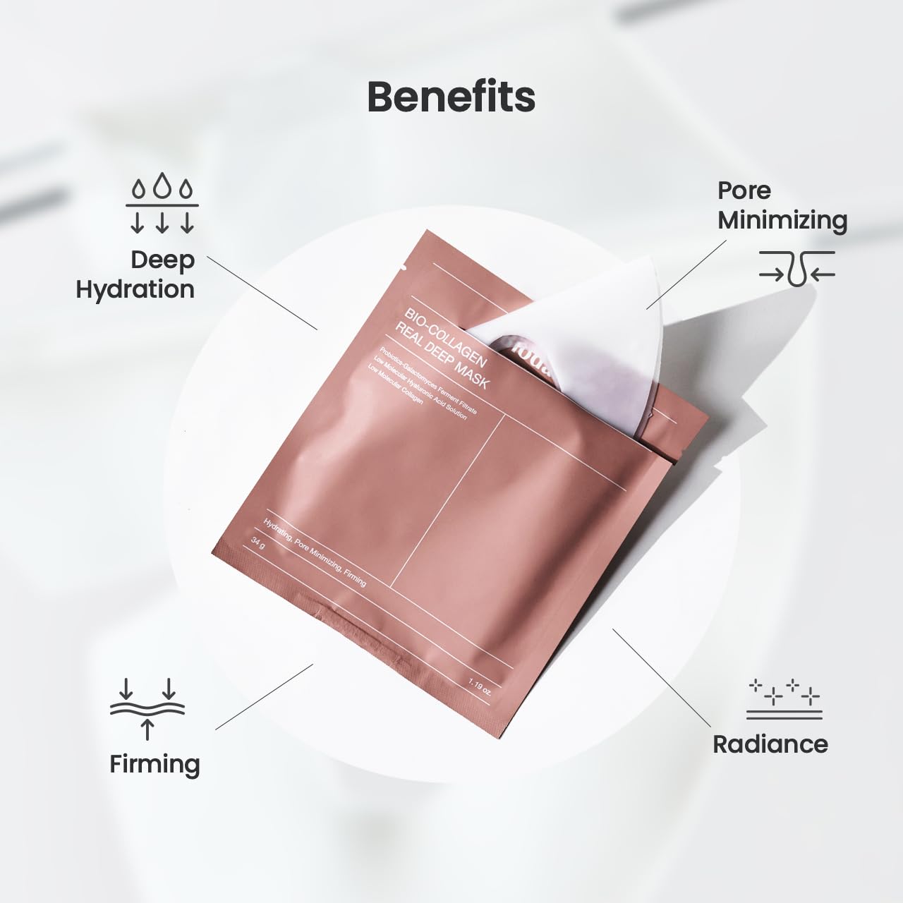 Biodance Bio-Collagen Real Deep Mask in just 1500(By 2 Sheets in just 2450)🌟✨