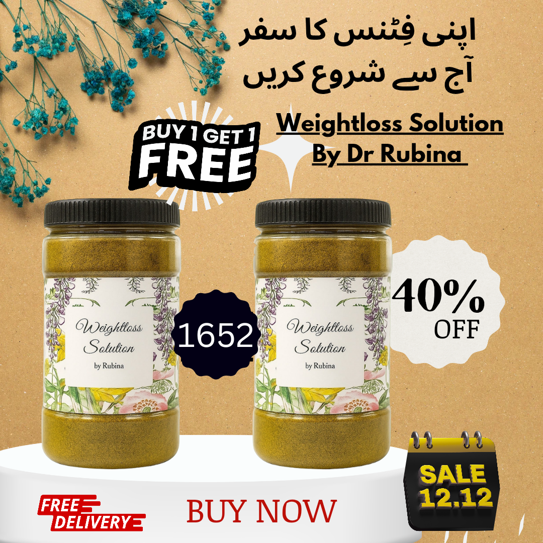 Weightloss Solution (2 Month Plan) Buy 1 Get 1 Free