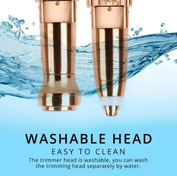 2 In 1 Flawless Facial Hair Removal | USB Chargeable