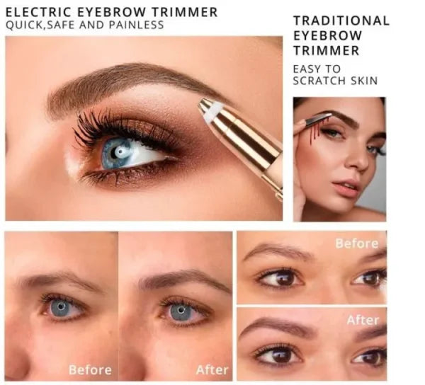 2 In 1 Flawless Facial Hair Removal | USB Chargeable