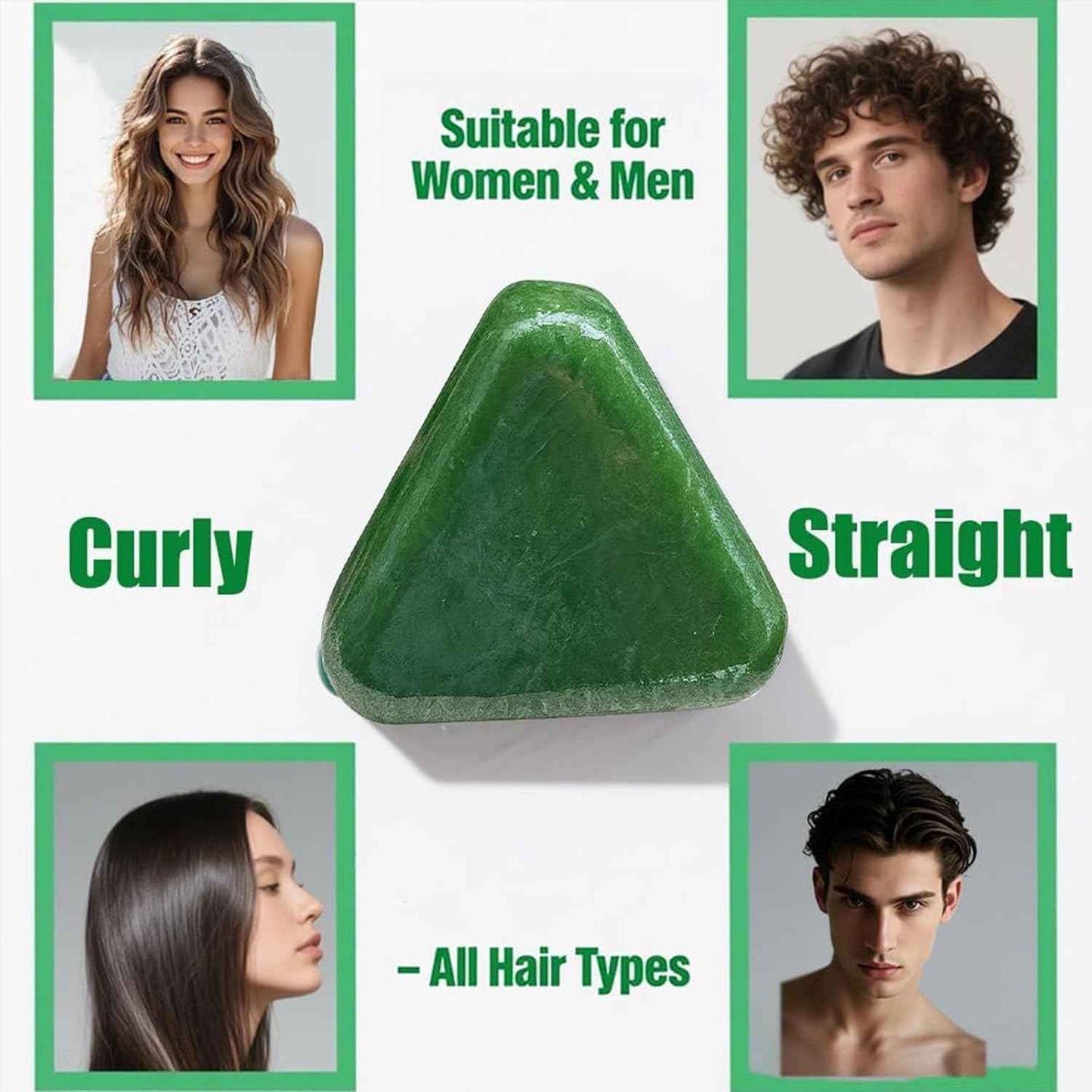 HerbalGlow Solid Shampoo Bar