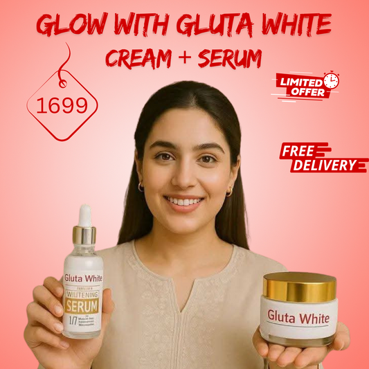 Gluta White Cream+Serum