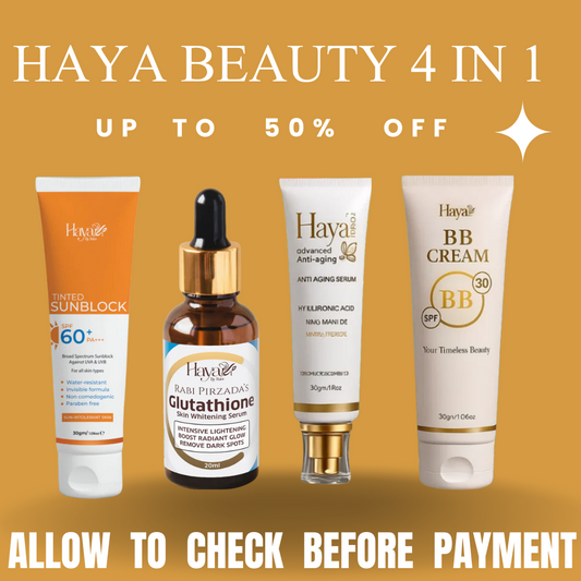 Haya Beauty 4-in-1 Kit – A different combo offer