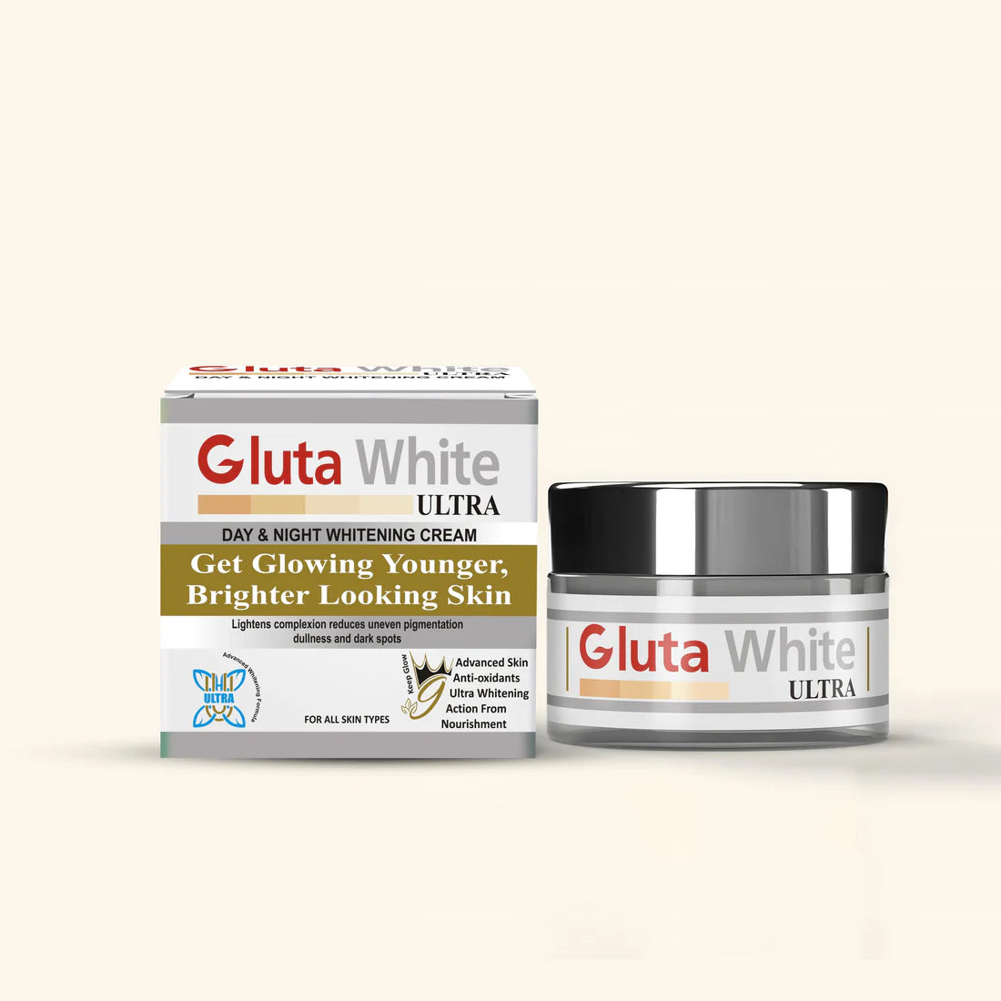Gluta White Cream+Serum