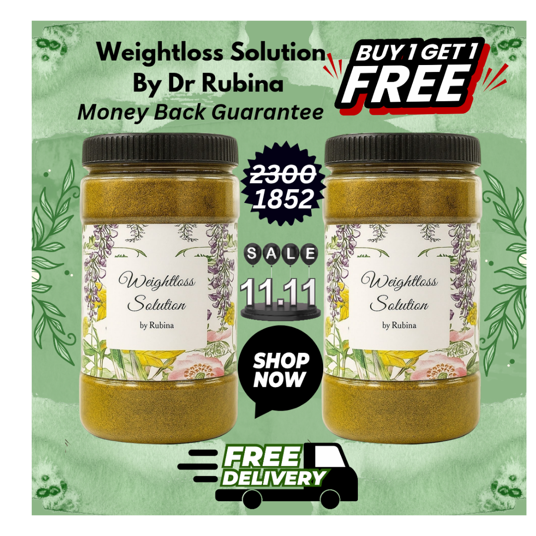 Weightloss Solution (2 Month Plan) Buy 1 Get 1 Free