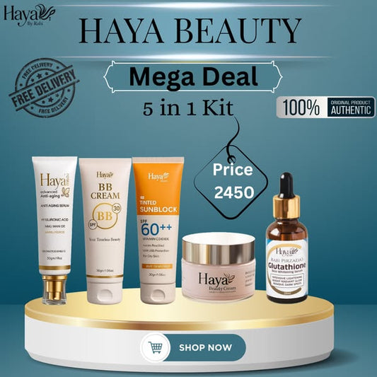 Haya 5 in 1 kit Rs 2450