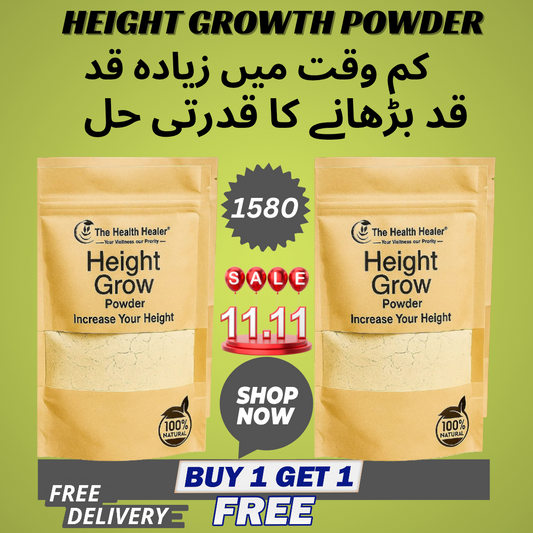 Height Grow Powder Buy 1 Get 1 Free