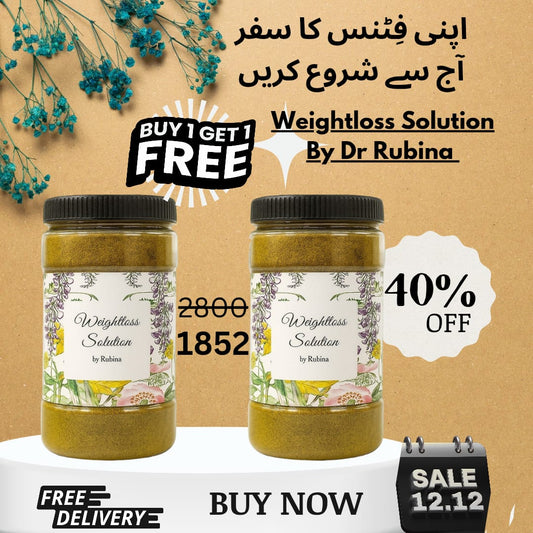 Weightloss Solution (2 Month Plan) Buy 1 Get 1 Free