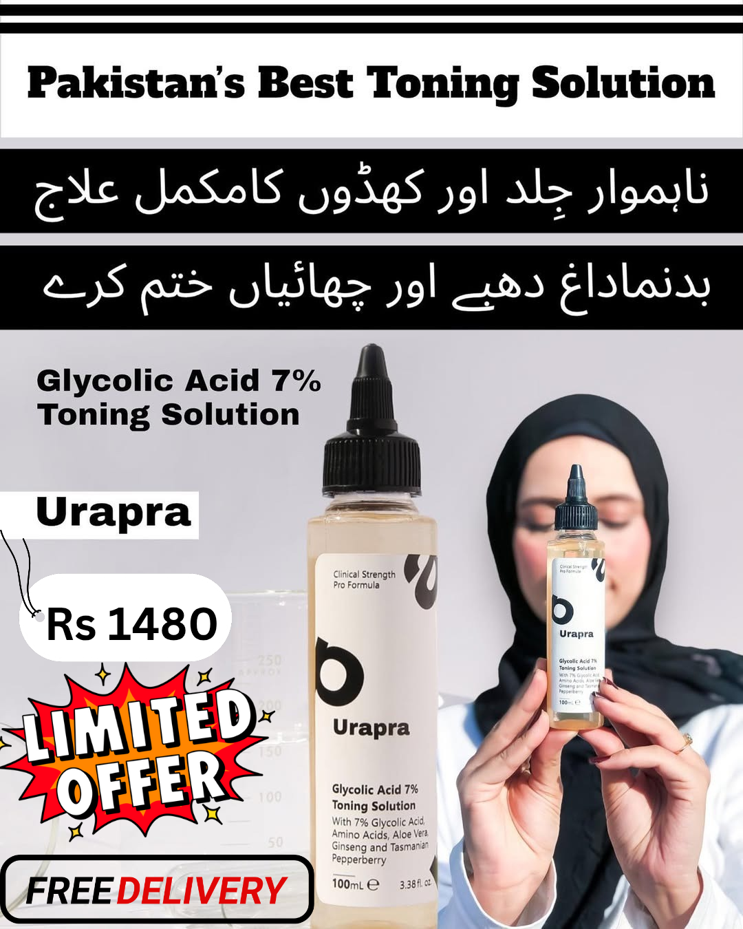 Glycolic Acid 7% Toning Solution